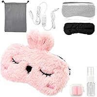 Amazon.co.jp: 【さくら商店】 ふわふわ ホットアイマスク USB 電熱式