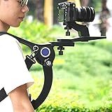 ショルダー リグ カメラ ショルダー マウント その他のカメラ アクセサリー SR500 ブラック アウトドア DSLR カメラ ストラップ 写真 ショルダー ショック アブソーバー ブラケット サポート スタビライザー リグ