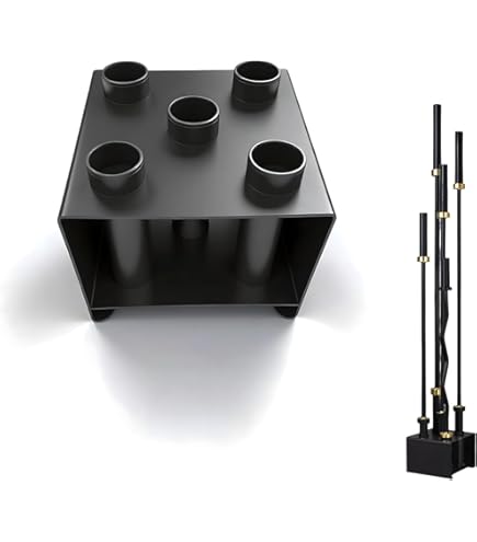 Amazon.co.jp: Lovind 水平バーベルラック バー4本ホルダー 壁掛け