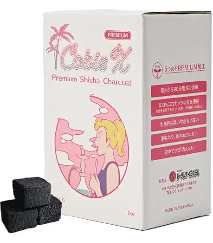 Amazon.co.jp: ［SHISHA MART］COCOTOKYO 35×20×20mm シーシャ 炭