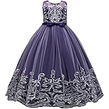 [FORPEND] KR26 子どもドレス 女の子 フォーマル ピアノ発表会 結婚式 子供服 120 130 140 150 160cm オーガンジー リボン プリンセス