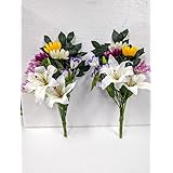 仏花造花1対セット お墓用 お仏壇にも使えます 売れ筋アイテム