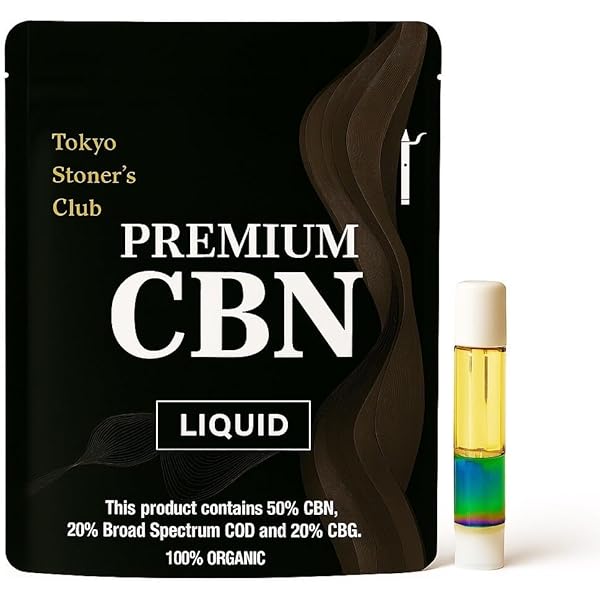 Amazon | Tokyo Stoner's Club 高濃度 CBN+ リキッド 95% 1ml CBG 配合
