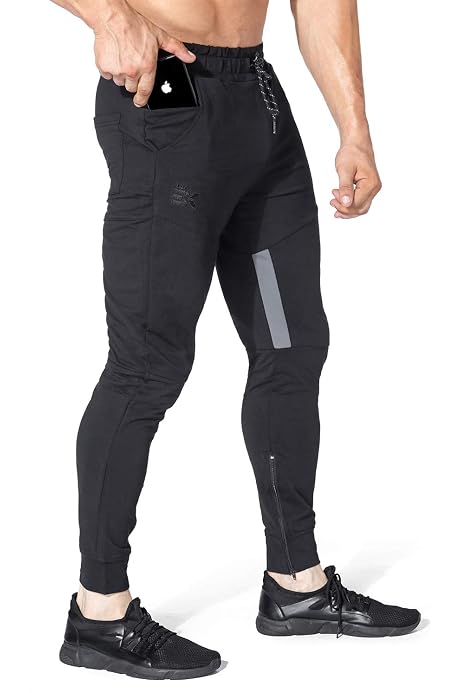 Capri Jogger Pants with Zipper Pockets 
