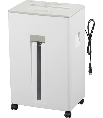 Amazon.co.jp: オーム電機 静音マイクロマルチシュレッダー ホワイト