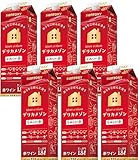 デリカメゾン なめらか赤 [ 赤ワイン 日本 1800ml×6本 ]