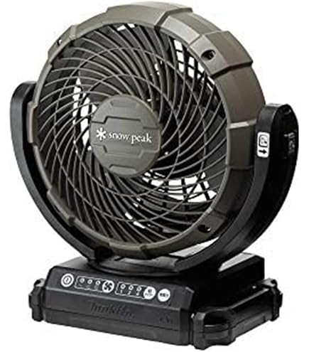 Amazon.co.jp: マキタ(Makita) 充電式ファン（オリーブ） 40Vmax 本体