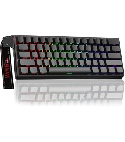 Amazon | AULA MINI60 HE PRO - 60%メカニカルゲーミングキーボード