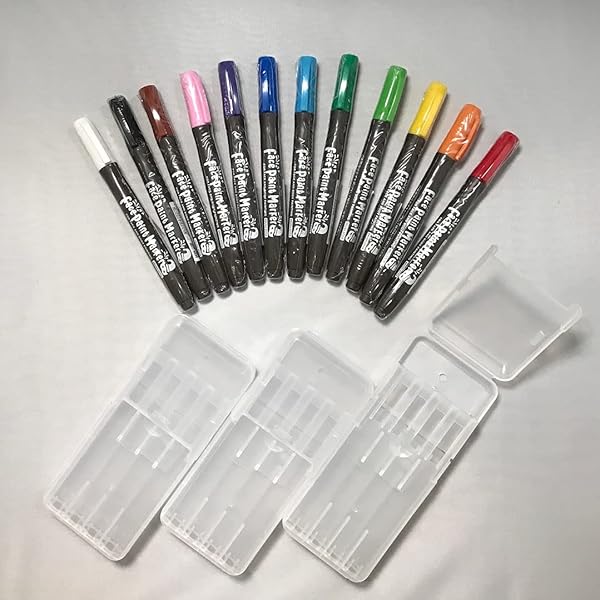 Amazon.co.jp: フェイスペイント・デコカラー*ミニボトル5色