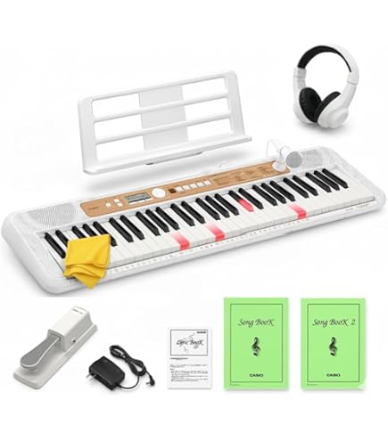 Amazon | CASIO 光ナビゲーションキーボード 61鍵 標準ピアノ形状鍵盤