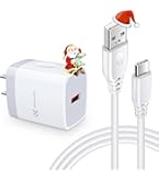 Amazon | Viviber アンドロイド充電器 (PD3.0 20W 2ポート) iphone16