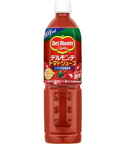 Amazon.co.jp: Del Monte デルモンテ トマトジュース 1L紙パック×6本入