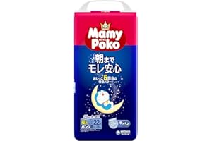【Night Use Pants Larger Than Big Size】MamyPoko Mamy Poko Night Pants Doraemon Diapers (13~28kg) 22 pieces