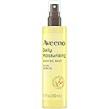 Aveeno Daily Moisturising Vitamin E Jojoba Oil Shea Butter Body Oil Mist Spray Dry Rough Sensitive Skin 200mL