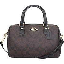 コーチバッグシグネチャー シエラ サッチェル 2WAY/ブラウン×ブラック