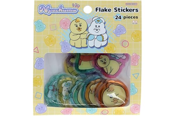 サンスター文具(Sun-Star Stationery) んぽちゃむ グッズ シール ぷっくり イエロー S8817936