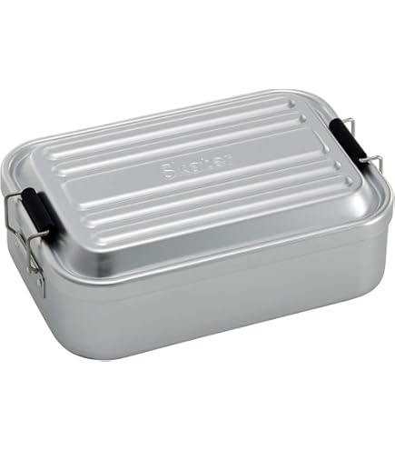 Amazon | 三協アルミ アルミ弁当 レトロ 弁当箱 昭和レトロ | ノー