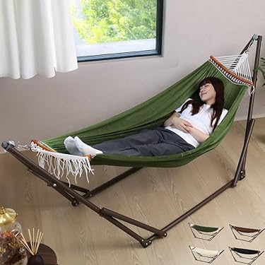 amazonベーシック ハンモック 自立式 ケース付 耐荷重123kg amazonベーシック ハンモック 自立式 ケース付 耐荷重123kg amazon