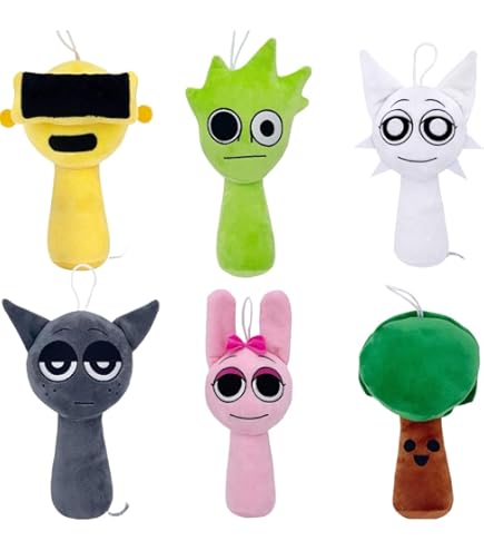 Amazon.co.jp: スプランキー ぬいぐるみ セット - 20cm Sprunky