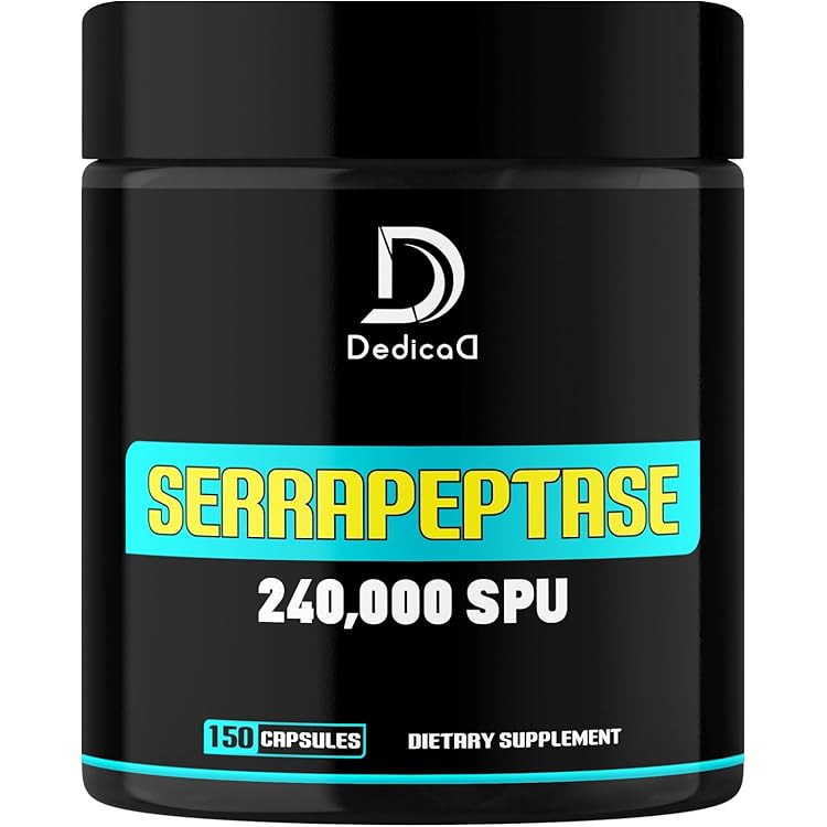 120,000 Units Nutricost Serrapeptase 120,000 SPU, 120 Capsules - Gluten Free, Non-GMO, And Vegetarian Friendly Magnesio E Potassio Forte - Foto 10