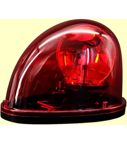 パトランプ 赤色灯 回転灯 パトランプ ロングサイズ LED赤色点灯 車載用 警告灯 緊急
