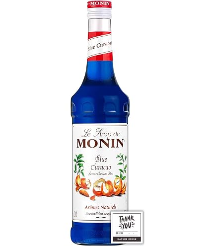 Amazon.co.jp: モナン ブルーキュラソウ シロップ 700ml Premium