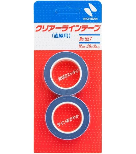 クリアーラインテープ　No.536（幅3㎜） NICHIBAN ニチバン NO.536 クリアーラインテープ 曲線用 3ミリ