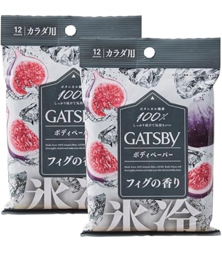 Amazon | 【限定品】 ギ ャ ツビー 氷冷 ボディペーパー フィグの香り