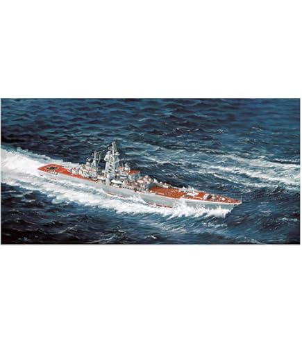 Amazon | 1/700 ロシア海軍 原子力ミサイル巡洋艦 アドミラル