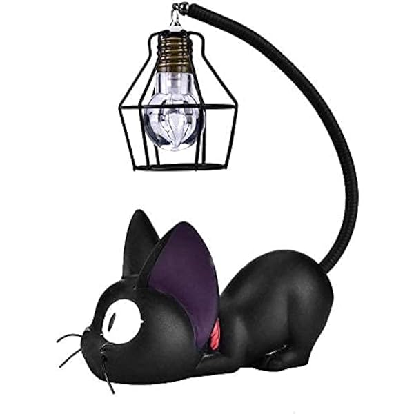 Amazon | Studio Ghibli 魔女の宅急便ジジ ほうきに掛けるネックレス
