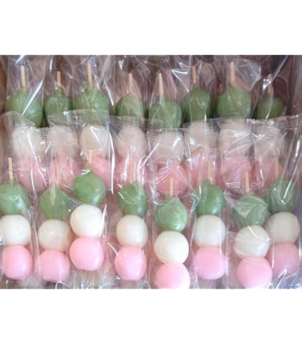 Amazon | 三色だんご ピロ 120本（本約50g）花見団子 三色団子 業務用