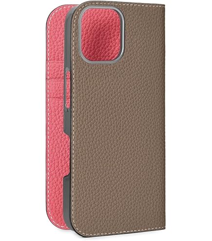 美品　ボナベンチュラ　iPhone 15pro ミラーケース　ストラップ付き 24686-102-