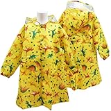 キッズフォーレ 子供 レインコート ランドセル対応- デザインJ/Mサイズ/身長約105-115cm
