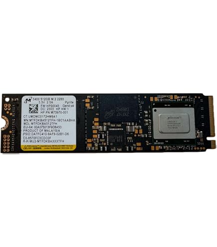 Amazon | Micron 3400 512GB ソリッドステートドライブ - M.2 2280