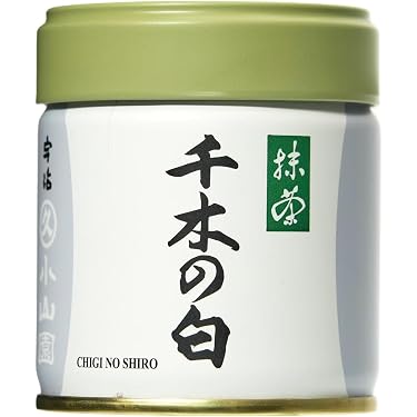 Amazon | 薄茶に千木の白（ちぎのしろ）40g缶：丸久小山園の抹茶
