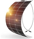 Amazon | BougeRV フレキシブルソーラーパネル 100W 太陽光