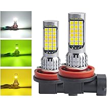 Amazon | FUTWOD H8 H11 H16 フォグランプ LED レモンイエロー