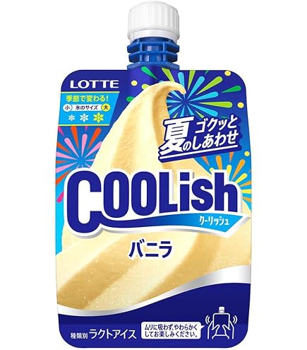 クーリッシュ出品 Amazon.co.jp: [冷凍] ロッテ クーリッシュ バニラ 140ml×24個 : 食品