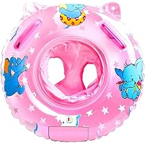 Amazon | Yicdfur ベビーうきわ 足入れ 子供浮き輪 お風呂