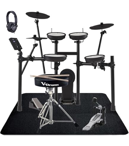 Amazon.co.jp: Roland TD-07KV Pearlツインペダル付属7点セット 電子