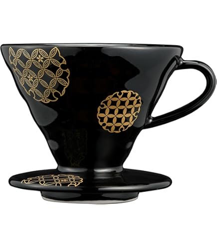 Leica コーヒードリッパー 黒 陶器　ハリオ 定番！HARIO (ハリオ) のV60セラミックドリッパーは色がいっぱい