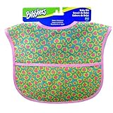 Bibsters Girl Leopard Easy Clean Bib by Hamco [並行輸入品]
