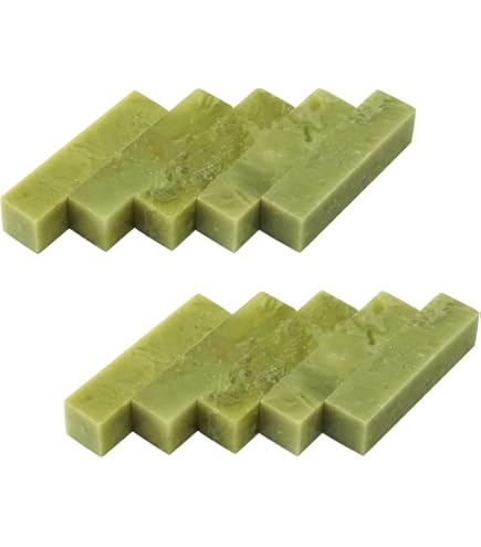 Amazon.co.jp: 弘梅堂 篆刻 印材 青田石（15mm×50mm）青田青白章 1.5cm