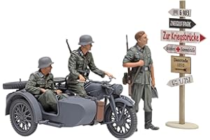 タミヤ(TAMIYA) 1/35 ミリタリーミニチュアシリーズ No.384 ドイツ 軍用サイドカー KS600 プラモデル 35384