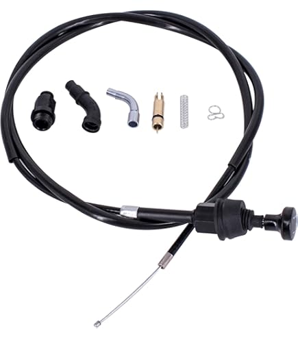 Autory Motorcycle Push Pull Choke Control Cable, Choke Throttle Cable
