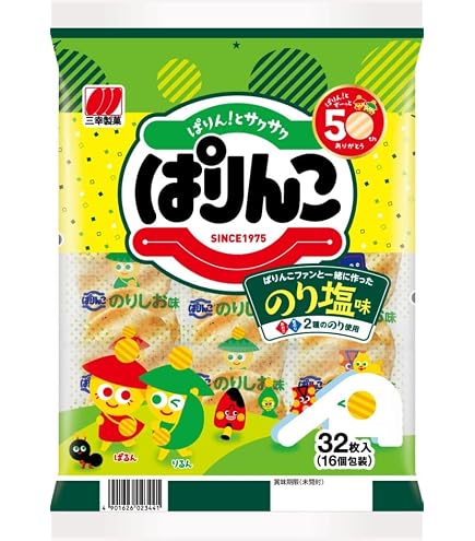 パリんこ様　同梱発送 Amazon.co.jp: 三幸製菓 ぱりんこ 32枚×12袋 : 食品・飲料・お酒