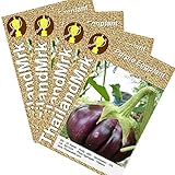 ナス属 Thai Purple Eggplant 4 Bulk ThailandMrk
