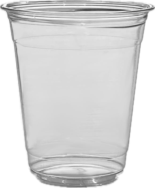 ニッチプラス(Niche Plus) COLD専用 PET樹脂 使い捨てクリアカップ 約420ml 50個|口径92㎜ 420ml|業務用 大容量パック 透明|テイクアウト アイスコーヒー ジュース ドリンク容器|92-12