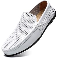 [シェリーラヴ] メンズ ドライビングシューズ ビジネスシューズ 本革 ローファー スリッポン モカシン 軽量 カジュア…