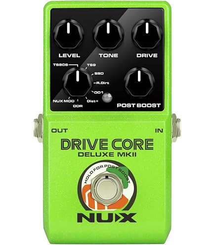 Amazon | NUX Verb Core デラックスリバーブペダル、コンパクトな
